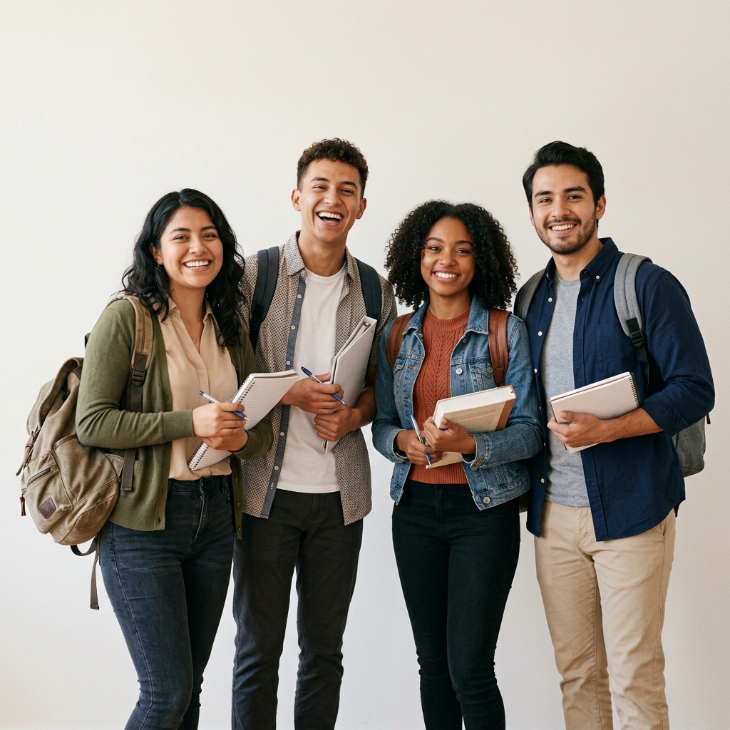 Estudiantes de Instituto Meranti